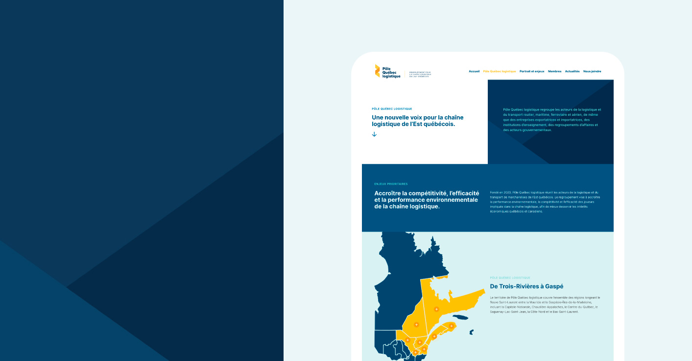 Projet DACTYLO Pôle Québec logistique