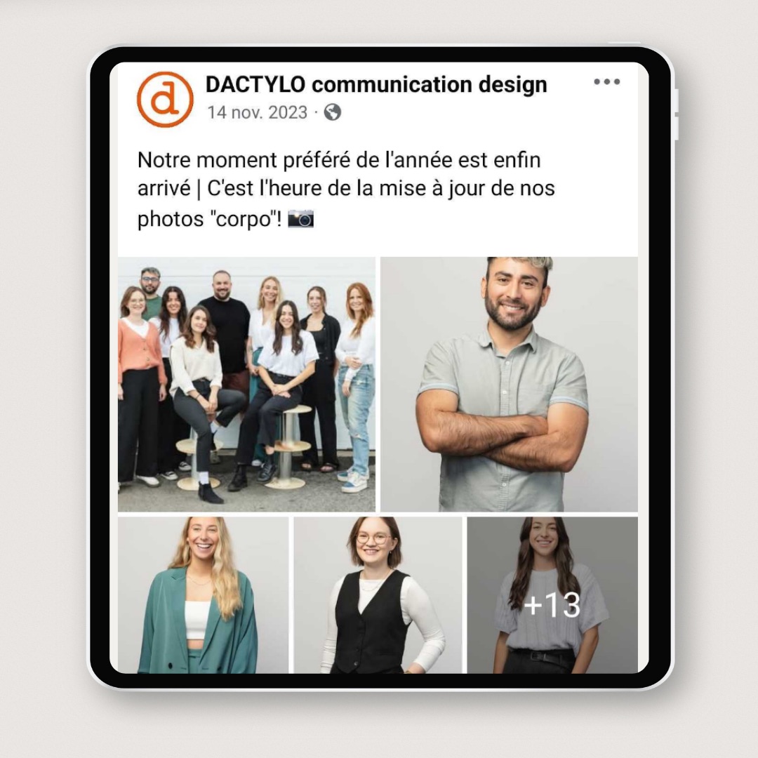 Nouvelle séance photo pour communiquer sa marque employeur avec fierté